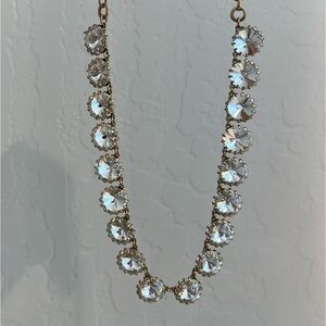 J Crew Crystal Venus Flytrap Necklace